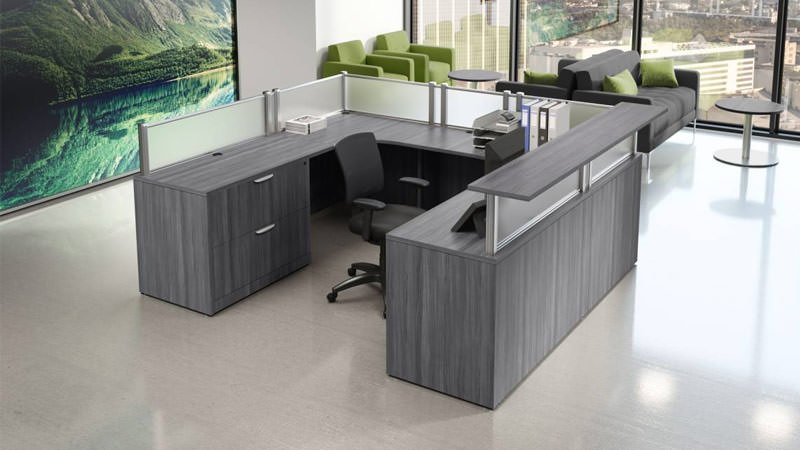 U Shaped Reception Desks